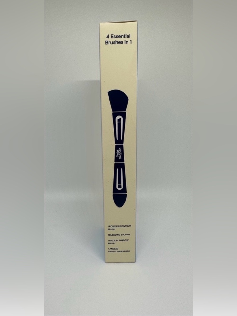 NIB Alleyoop Multi-Tasker 4-in-1 Makeup Brush - Blue - Picture 13 of 15